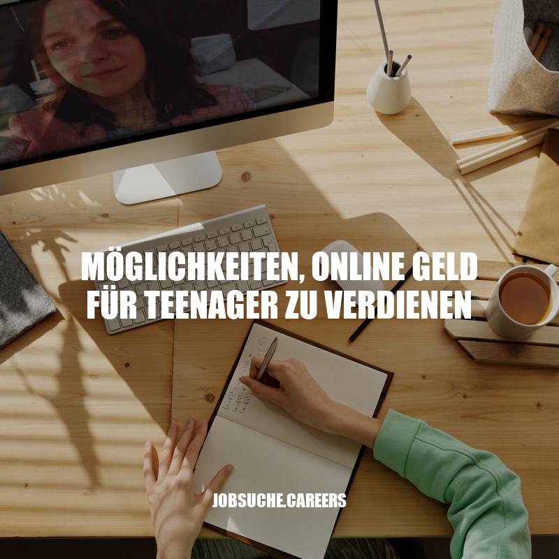 5 Möglichkeiten, als Teenager online Geld zu verdienen