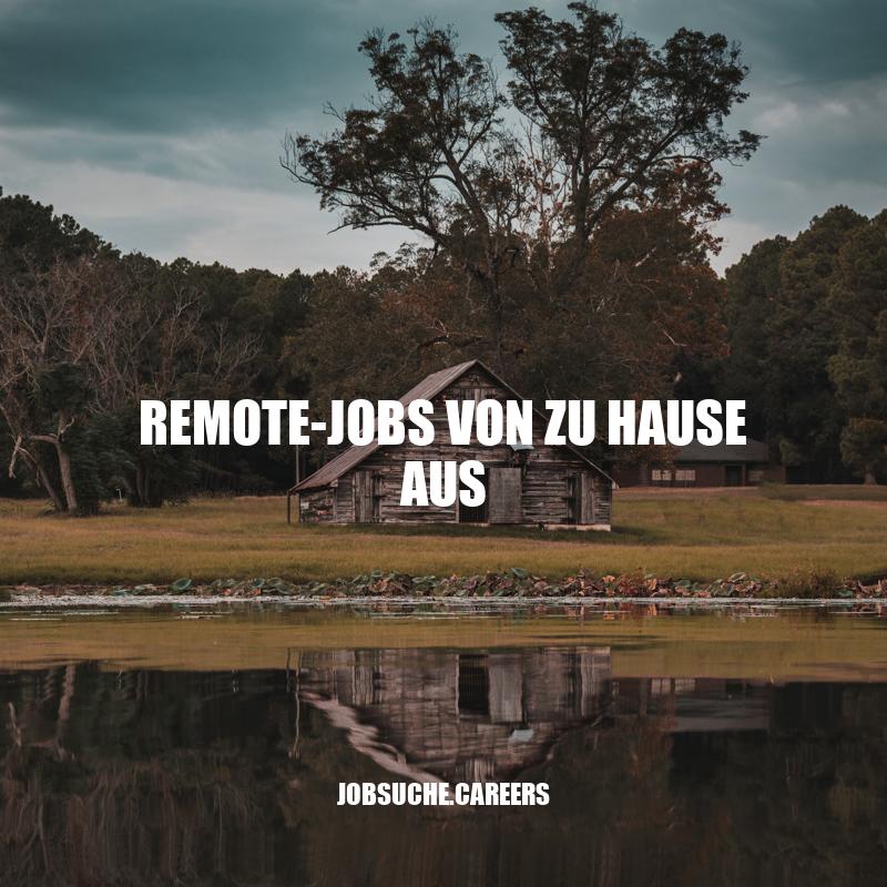 Remote-Jobs: Tipps und Fakten.